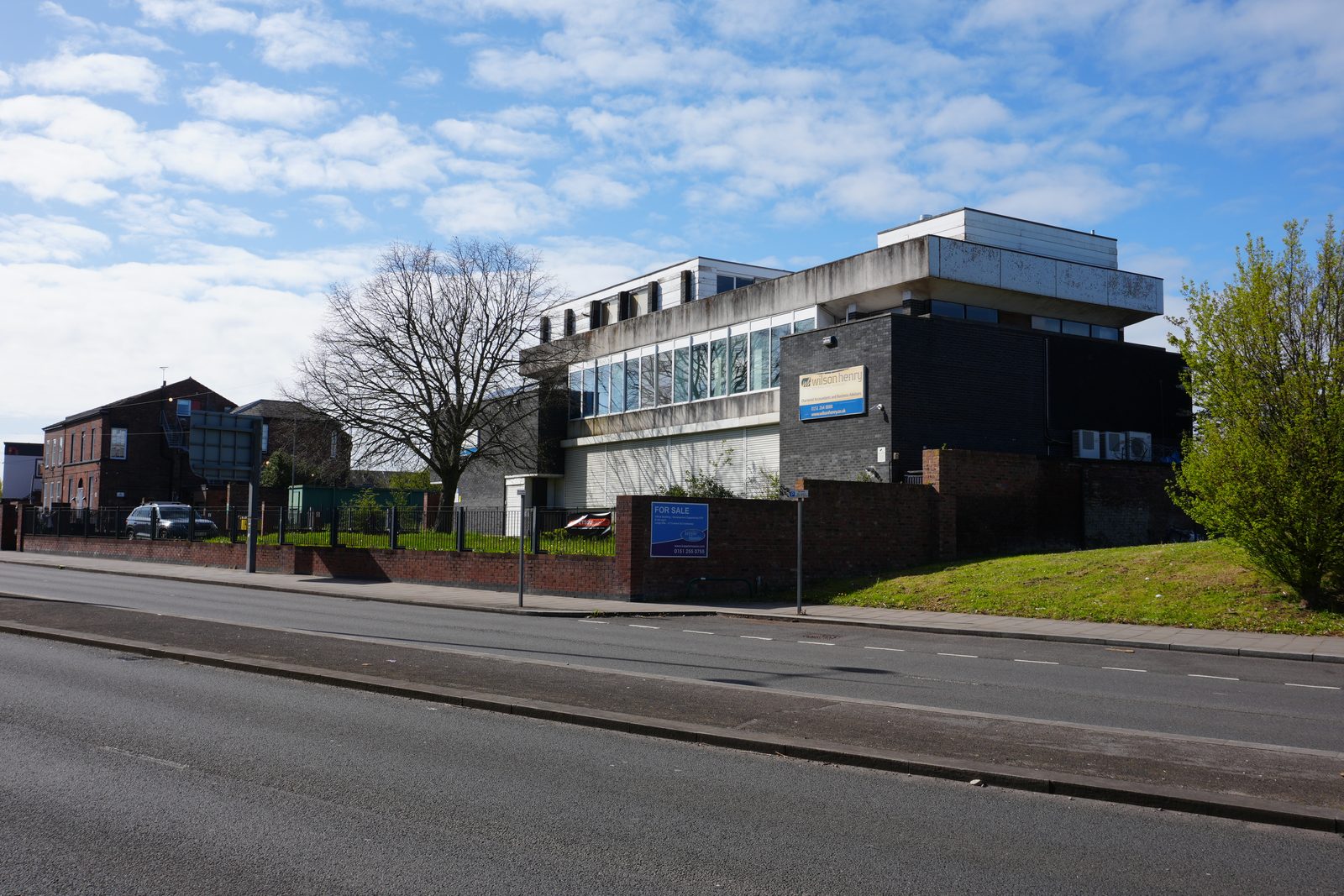Corner view from Edge Lane