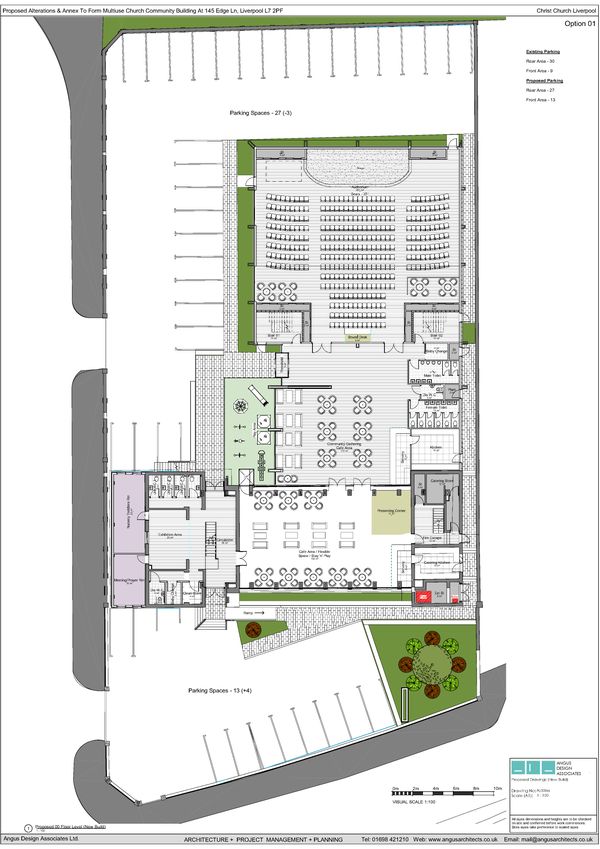 Preview of proposed ground floor plan