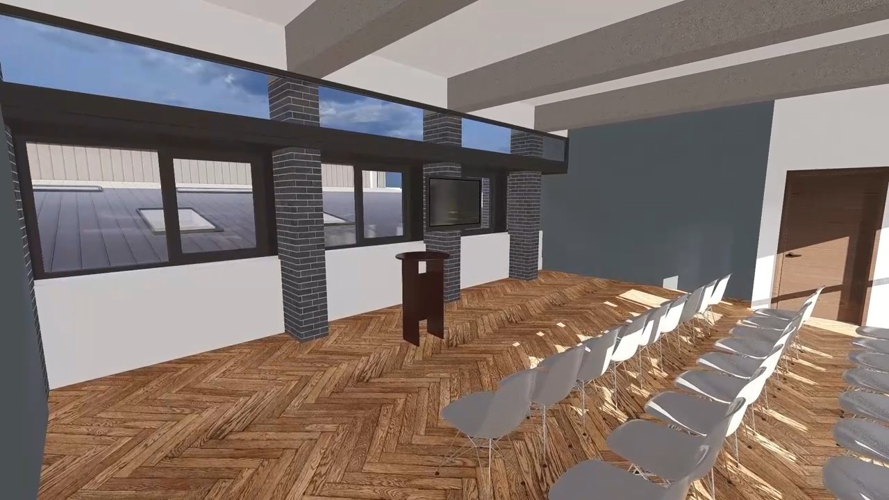Proposed teaching and training room